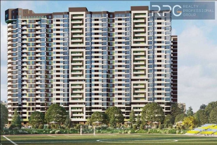 Без%! Продається 1к квартира 39.5м2 в ЖК Оберіг 2, Червоний хутір - фото 1