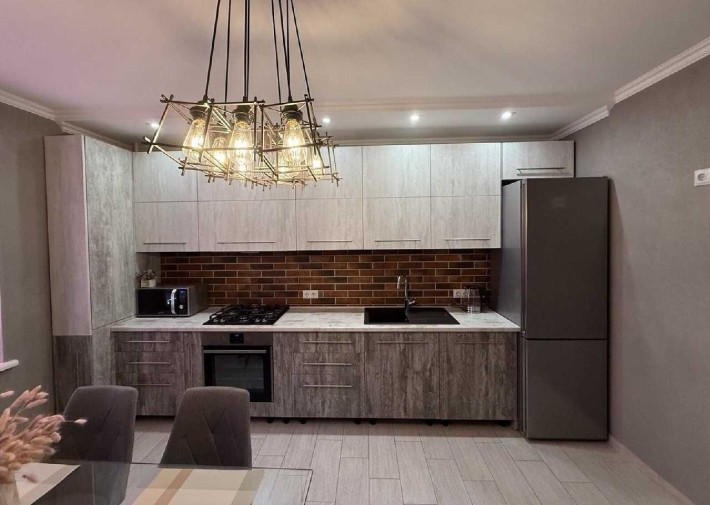 1к квартира, новобуд, АГВ, ремонт, меблі, техніка, Слов'янка - фото 1