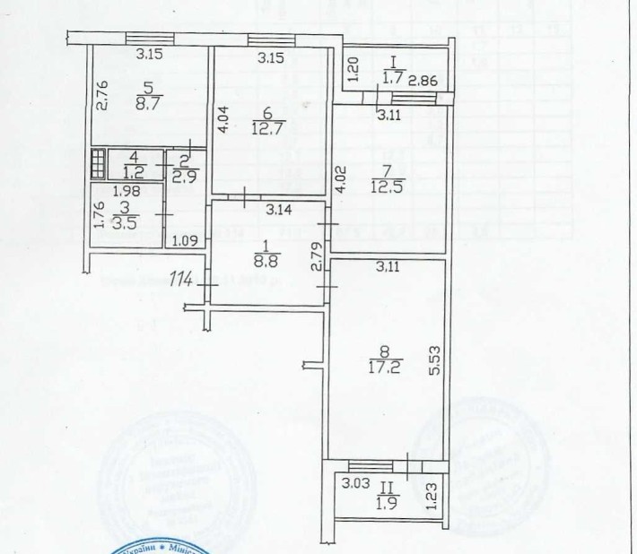 3 кімнатна квартира + 2 балкони_Єськова 5 поверх у 9 пов. буд/панель - фото 1