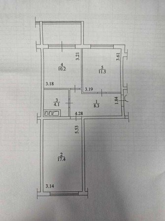 Єоселя під 3% 7% 57м2 Двох кімнатна  ЖК Welcome Home на Стеценка - фото 1