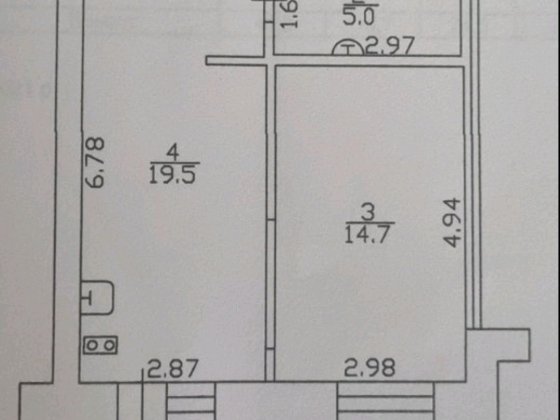 Однокімнатна квартира з меблями і технікою в тихому районі Чернигов