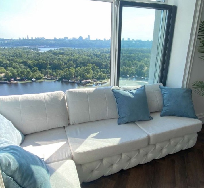 ЖК Русанівська Гавань Продам 2-к 70м2 з ремонтом Видова на Дніпро ТОП - фото 1