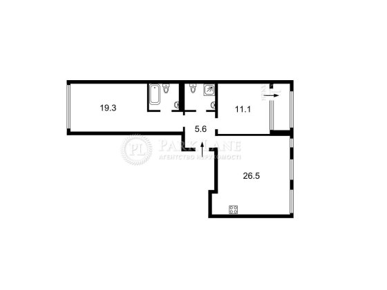 продаж квартири 2 кім ЖК Комфорт Таун вул. Липи 6 Киев