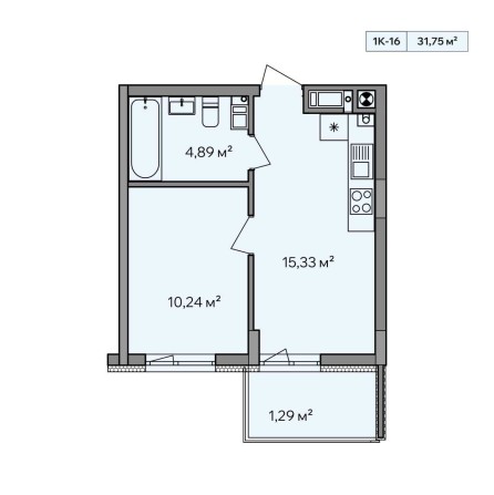 Продаж 1 кімнатної квартри. Ужгород. - фото 1