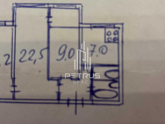 3к (57,8 кв.м) Лісовий пр-т 4-а під ремонт. Київ