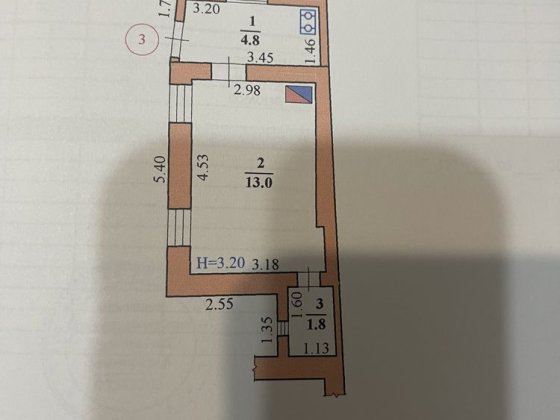 Продам квартиру 1 к Черновцы