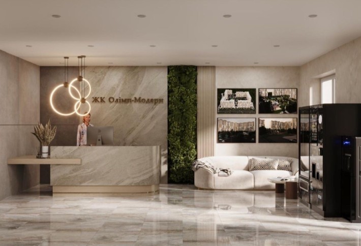 Однокімнатна квартира ЖК Олімп Модерн, вул. Квіткова 10 - фото 1