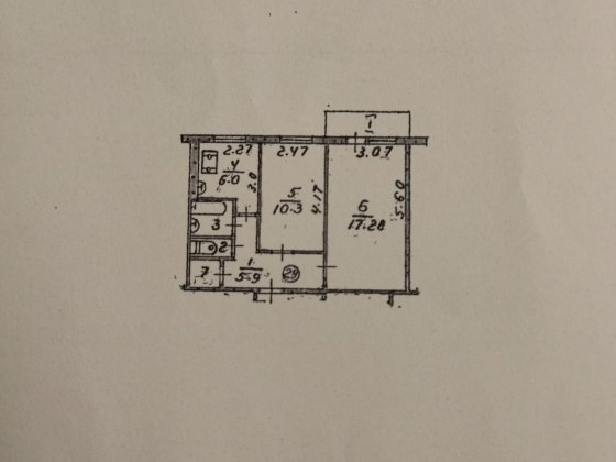 Продам двухкомнатную квартиру ул. Козацкая Чернигов