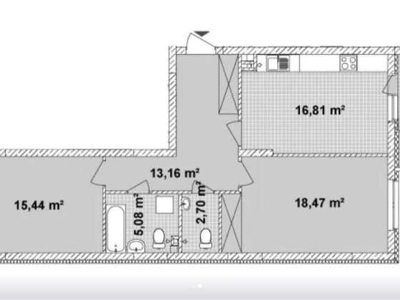 БЕЗ % Простора 2к квартира ЖК Сирецькі Сади поверх 5 Виноградар Киев