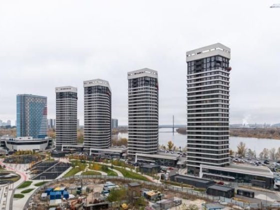 Продам видову на Дніпро 3к квартиру 96м2, ЖК Грейт ( Great ), 6 буд. Киев