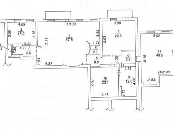 Без %,  5 кімн квартира в Центрі, вул. Малопідвальна, Золоті Ворота Київ