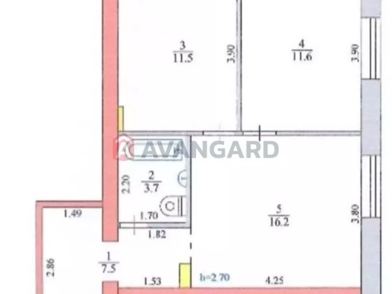 Продам квартиру на ул. Генерала Пушкина. Дафи Днепр