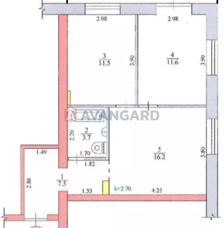 Продам квартиру на ул. Генерала Пушкина. Дафи - фото 1
