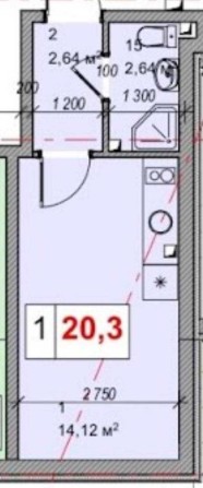 Квартира  за  та доступною ціною в Бортничах - фото 1