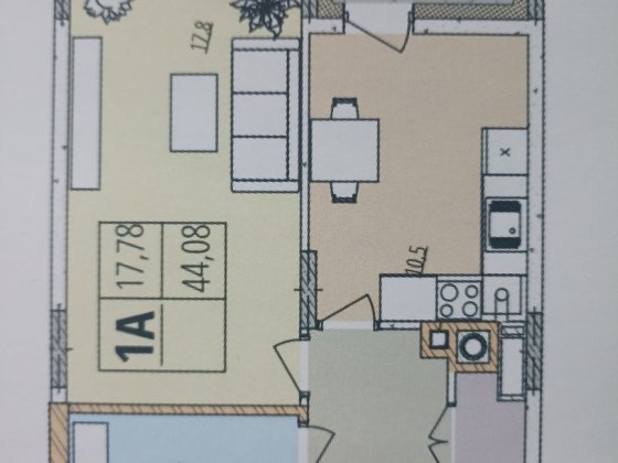 1 кімнатна квартира Винница