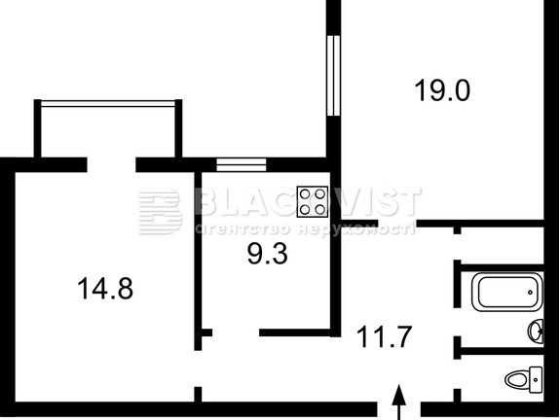 Продаж! 2-к квартира по вул. Гоголівська, 13/30 Киев