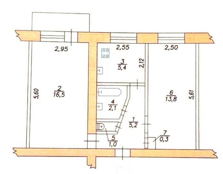Продам 2-к квартиру, Шевченковский район - фото 1