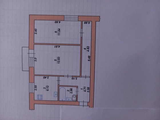 Продам 2х кімнатну квартиру без ремонту в районі сінного ринку Житомир