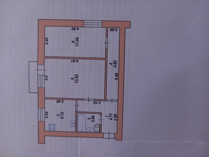 Продам 2х кімнатну квартиру без ремонту в районі сінного ринку - фото 1