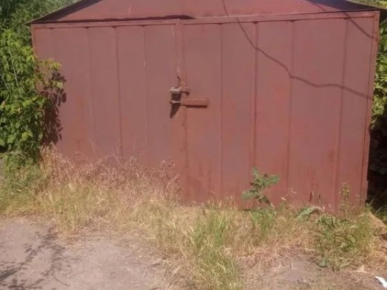 Металевий гараж розбірний 5 х 3,5 жилізний розібраний Трускавець