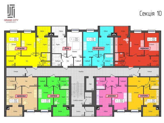 Продам Однокімнатну квартиру в ЖК "Grand City Dombrovskyi" Житомир
