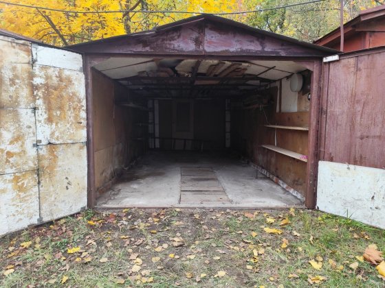 Металлический гараж АК 37 на тычины Чернигов