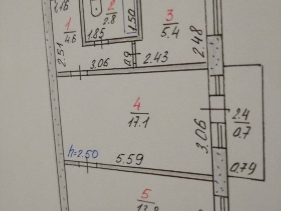 Продаю 2 х комнатную квартиру ЮТЗ Николаев