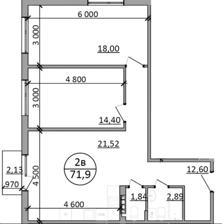 Продам 2к квартиру з чистовим ремонтом! - фото 1