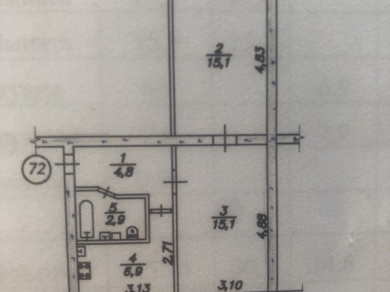 Двокімнатна квартира по вул Чумаченка Космос р-н Роддом Запорожье
