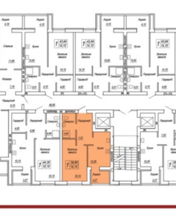 Квартира в новобудові, козирний 3 поверх - фото 1