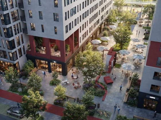 48 м² з кухнею-вітальнею у Big Ben | розтермінування в наявності Львов