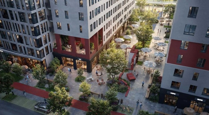 48 м² з кухнею-вітальнею у Big Ben | розтермінування в наявності - фото 1