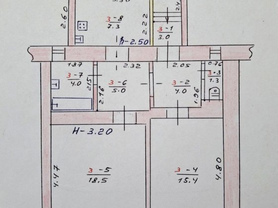 Квартира в котеджі з окремим двором в центрі Запоріжжя