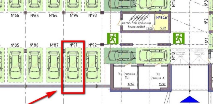 паркінг в ЖК Посейдон - фото 1