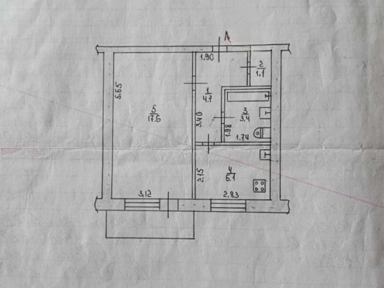 ПРОДАМ 1-но кімнатну квартиру по вул.Автозаводській Запорожье