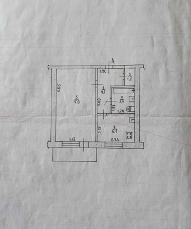 ПРОДАМ 1-но кімнатну квартиру по вул.Автозаводській - фото 1