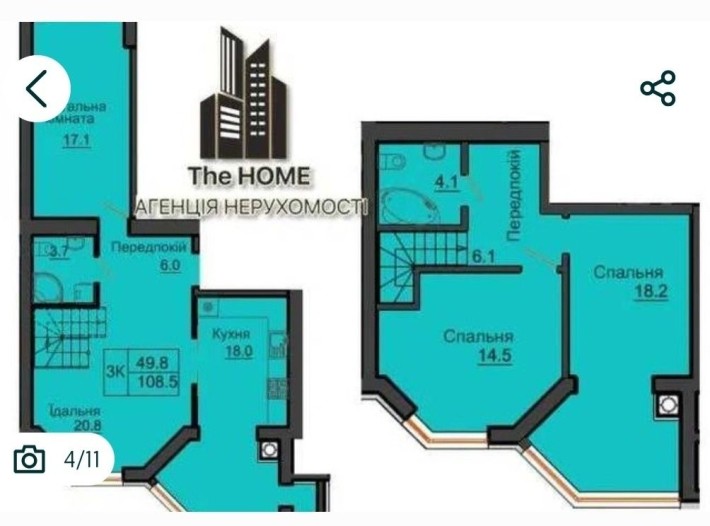 Продаж 2 рівневої квартири, жк Софія Резиденс - фото 1