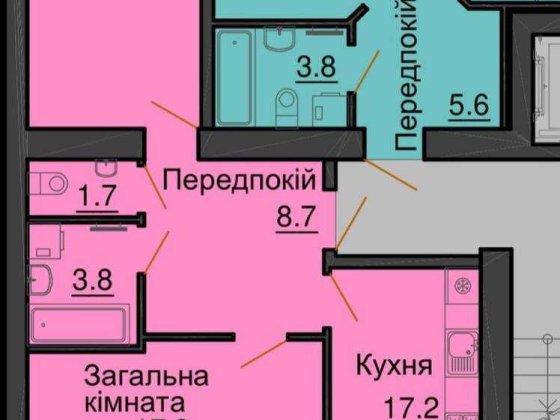 Продаж 2к квартири ЖК Резиденс Сковороди 8, БЕЗ Комісії!! Софиевская Борщаговка
