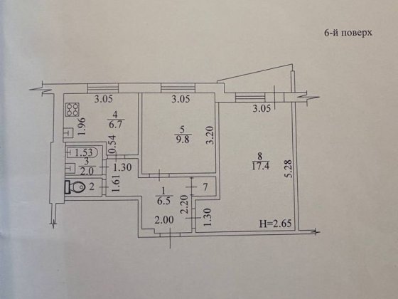 Продам квартиру по вул. Леся Сердюка 54 Харків