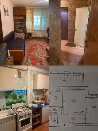 Продам двухкомнатную квартиру Алексеевка - фото 1