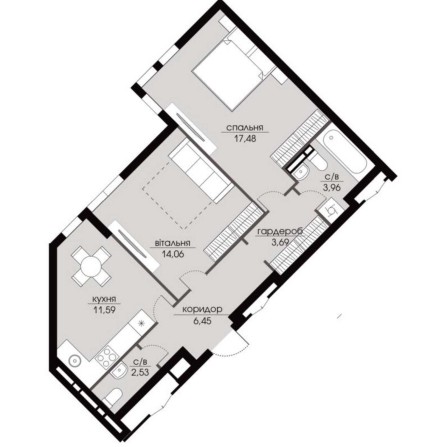 Простора Квартира біля парку БЕЗ КОМІСІЇ! МОН! - фото 1