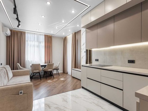 Дизайнерская квартира в новом квартале на Краснова. 61 Жемчужина Одесса