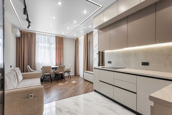 Дизайнерская квартира в новом квартале на Краснова. 61 Жемчужина - фото 1