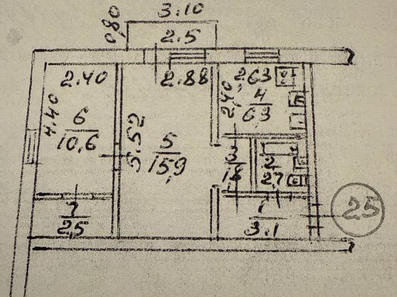 Продаж 2к квартири в Соляних Николаев