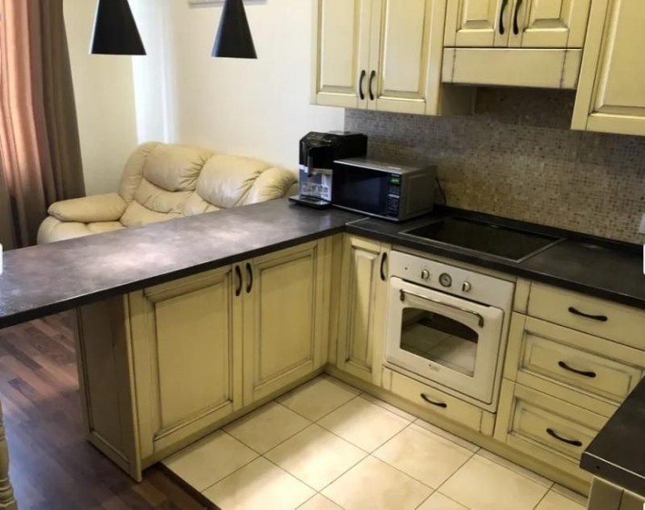 С ремонтом! Прямой вид моря! ЖК Аркадия Хиллс. - фото 1