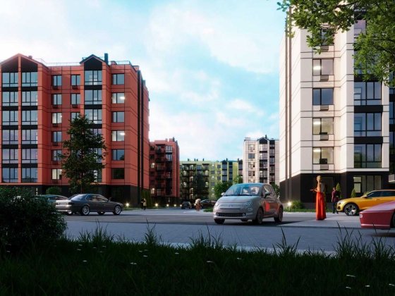 1 кімнатна 43,3 м² Європейські Липки кредит розстрочка від забудовника Софиевская Борщаговка