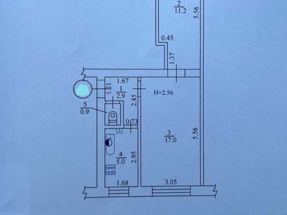 Продам недорого!!! 2к квартиру ул Байрона 8/4, можно под не жилой фонд Харків