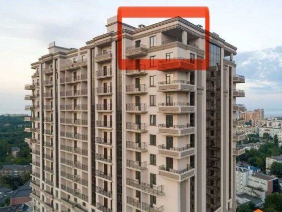 ЖК Акрополь 1, Черняховского/Фонтан,терраса,вид на море и город Одесса