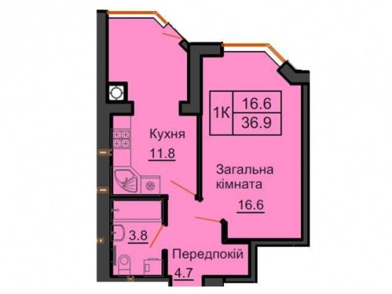 ‼️ Продам чудову 1к квартиру 36,9м2 Софія Резиденс  Резиденція Софиевская Борщаговка