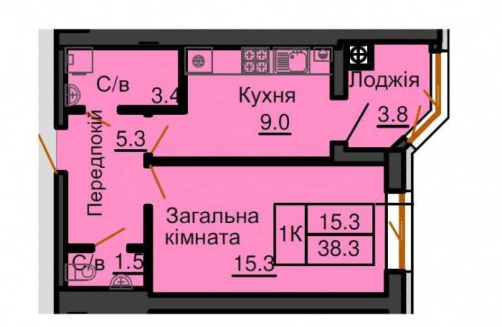 Є РОЗСТРОЧКА ‼️ Продаж чудової 1к квартири Софія Резиденс  Резиденція - фото 1